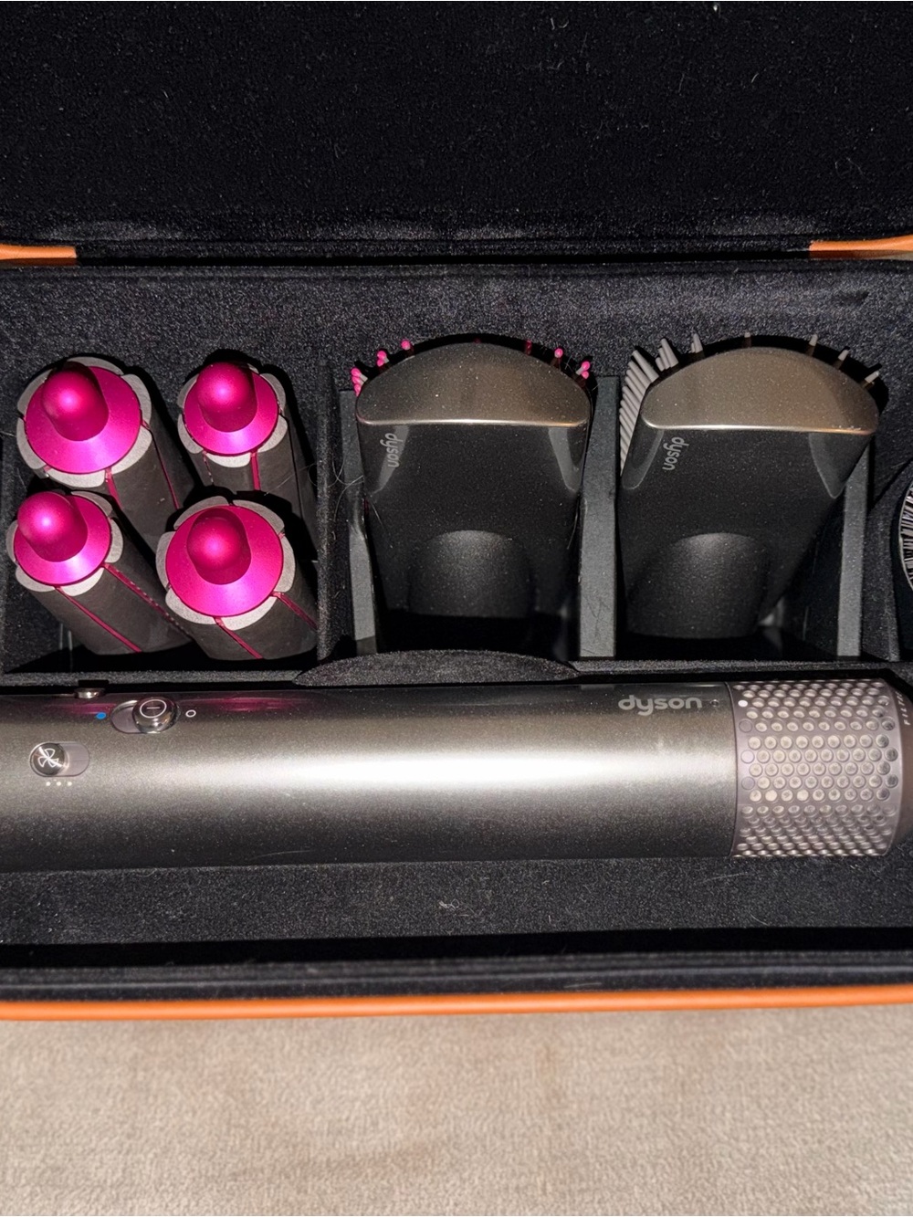 Dyson Gray & Magenta Multi-Attachment Hair Styler Set